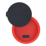 Lampe rechargeable à LED avec plusieurs modes et fonction zoom couleur rouge septième vue