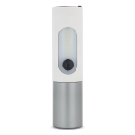 Lampe rechargeable à LED avec plusieurs modes et fonction zoom couleur blanc deuxième vue