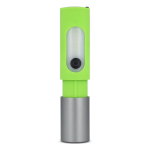 Lampe rechargeable à LED avec plusieurs modes et fonction zoom couleur vert lime troisième vue