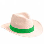 Chapeau en papier avec ruban de couleur à personnaliser quatrième vue