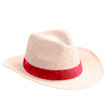 Chapeau en papier avec ruban de couleur à personnaliser sixième vue