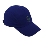 Casquette de sport en microfibre résistante à l’eau taille unique couleur bleu quatrième vue