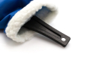 Grattoir à glace avec moufle de protection en polyester couleur bleu cinquième vue