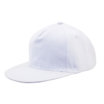 Casquette 5 panneaux en coton et polyester avec fermeture velcro