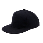 Casquette 5 panneaux en coton et polyester avec fermeture velcro