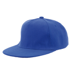Casquette 5 panneaux en coton et polyester avec fermeture velcro