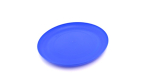 Frisbee classique en plastique pour extérieur en plusieurs couleurs couleur bleu quatrième vue