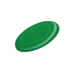 Frisbee classique en plastique pour extérieur en plusieurs couleurs couleur vert première vue