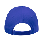 Casquette en coton peigné 6 panneaux avec détail sur la visière deuxième vue