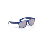 Lunettes de soleil pour enfant en différents coloris avec verres noirs couleur bleu première vue