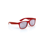 Lunettes de soleil pour enfant en différents coloris avec verres noirs couleur rouge deuxième vue