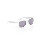 Lunettes de soleil pour enfant en différents coloris avec verres noirs couleur blanc première vue