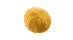 Bonnet en tricot extensible avec revers à personnaliser couleur jaune troisième vue