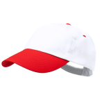 Casquette 5 panneaux en coton avec velcro en plusieurs coloris première vue