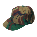 Casquette 5 panneaux en coton et polyester avec design camouflage couleur camouflage