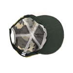 Casquette 5 panneaux en coton et polyester avec design camouflage couleur camouflage cinquième vue