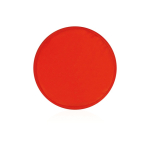 Frisbee pliable en polyester avec petite housse assortie couleur rouge première vue