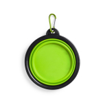 Gamelle pliable pour animaux pour aliments solides et liquides 450ml couleur vert clair première vue