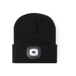 Bonnet d’hiver pour l’extérieur avec éclairage LED intégré couleur noir première vue