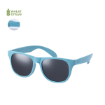Lunettes de soleil en paille de blé avec verres noirs UV400