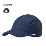 Casquette de sport en microfibre avec filet sur les côtés