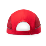 Casquette de sport en microfibre avec filet sur les côtés deuxième vue