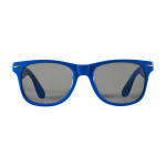 Lunettes de soleil style rétro idéales pour l’extérieur UV400 couleur bleu roi deuxième vue frontale