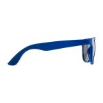 Lunettes de soleil style rétro idéales pour l’extérieur UV400 couleur bleu roi deuxième vue latérale