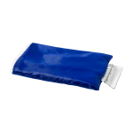 Grattoir à glace avec gant protecteur et intérieur rembourré couleur bleu
