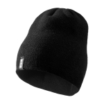 Bonnet côtelé extensible double épaisseur Elevate Life couleur noir