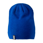 Bonnet côtelé extensible double épaisseur Elevate Life couleur bleu roi deuxième vue frontale