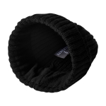 Bonnet côtelé extensible et souple Elevate Life couleur noir deuxième vue