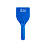 Grattoir à glace grand format en plastique recyclé avec manche avec zone d'impression