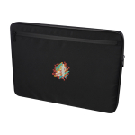 Housse pour PC en polyester recyclé avec doublure intérieure 15,6” couleur noir