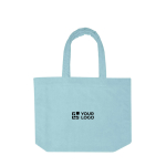 Sac tote de plage finition douce avec grand compartiment avec zone d'impression