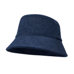 Bob en tissu éponge recyclé doux aux couleurs douces 230 g/m² couleur bleu marine