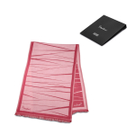 Foulard élégant pour femme en viscose et polyester 225 g/m² avec zone d'impression