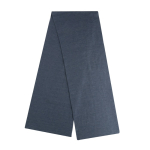 Écharpe en acrylique Polylana® au style élégant et sophistiqué couleur bleu gris deuxième vue