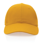Casquette 6 panneaux en coton recyclé avec traceur AWARE™ 280 g/m² deuxième vue