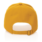 Casquette 6 panneaux en coton recyclé avec traceur AWARE™ 280 g/m² quatrième vue
