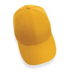 Casquette 6 panneaux en coton recyclé avec traceur AWARE™ 280 g/m² sixième vue
