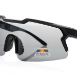 Lunettes de sport avec verres polarisés et matériaux écologiques UV400 couleur noir quatrième vue