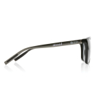 Lunettes de soleil polarisées Swiss Peak avec protection UV400 couleur noir vue avec logo