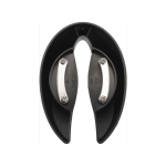 Décapsuleur électrique finition mate avec coupe-capsule couleur noir quatrième vue
