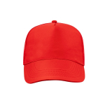 Casquette 5 panneaux avec filet arrière et fermeture plastique  troisième vue