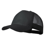 Casquette 5 panneaux avec filet arrière et fermeture plastique première vue