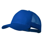Casquette 5 panneaux avec filet arrière et fermeture plastique première vue