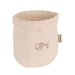 Corbeille à pain promotionnelle en coton naturel 280 g/m² couleur naturel quatrième vue