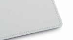 Chemise en carton recyclé avec bloc-notes à feuilles lignées couleur ivoire quatrième vue
