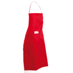 Tablier en coton et polyester avec coupe au-dessus du genou